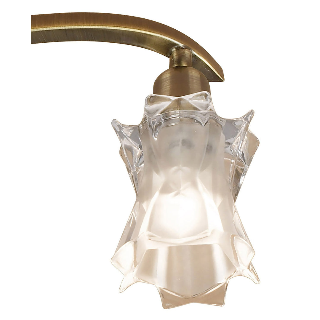 Mantra M8618AB/1 Alaska Ceiling 3 Light Antique Brass