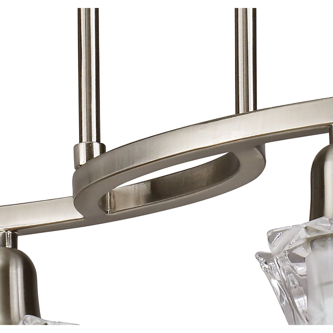 Mantra M8609/1 Alaska Telescopic 4 Light Satin Nickel