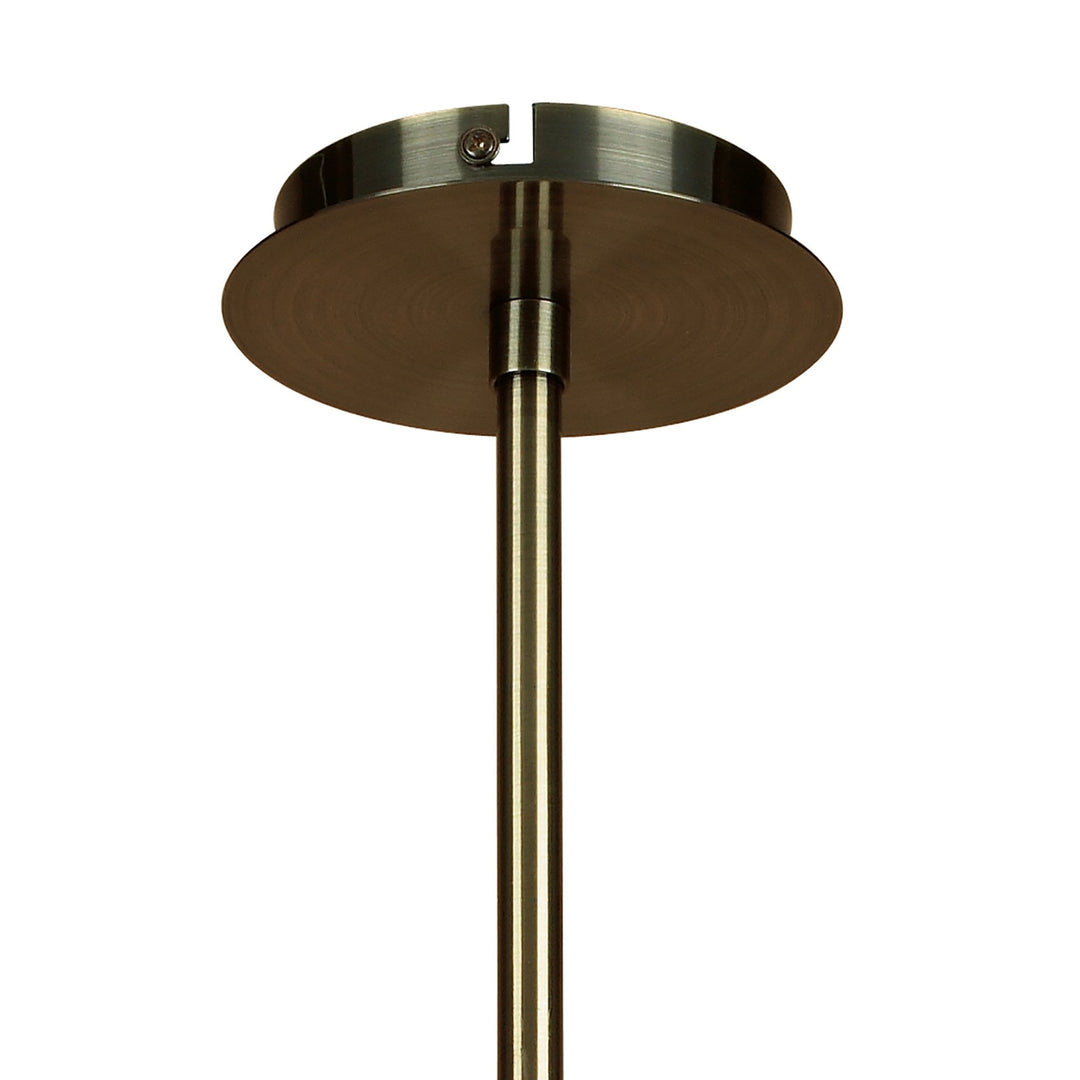 Mantra M8607AB/1 Alaska Pendant Convertible To Semi Flush 4 Light Antique Brass