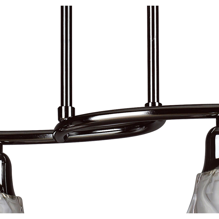 Mantra M8624BC/1 Amel Telescopic 4 Light Black Chrome