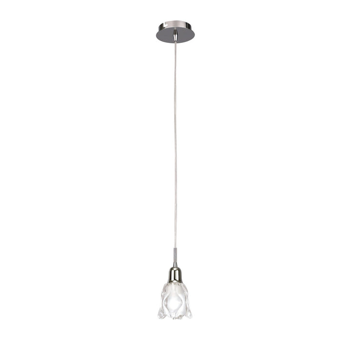 Mantra M8626/1 Amel Pendant 1 Light Polished Chrome