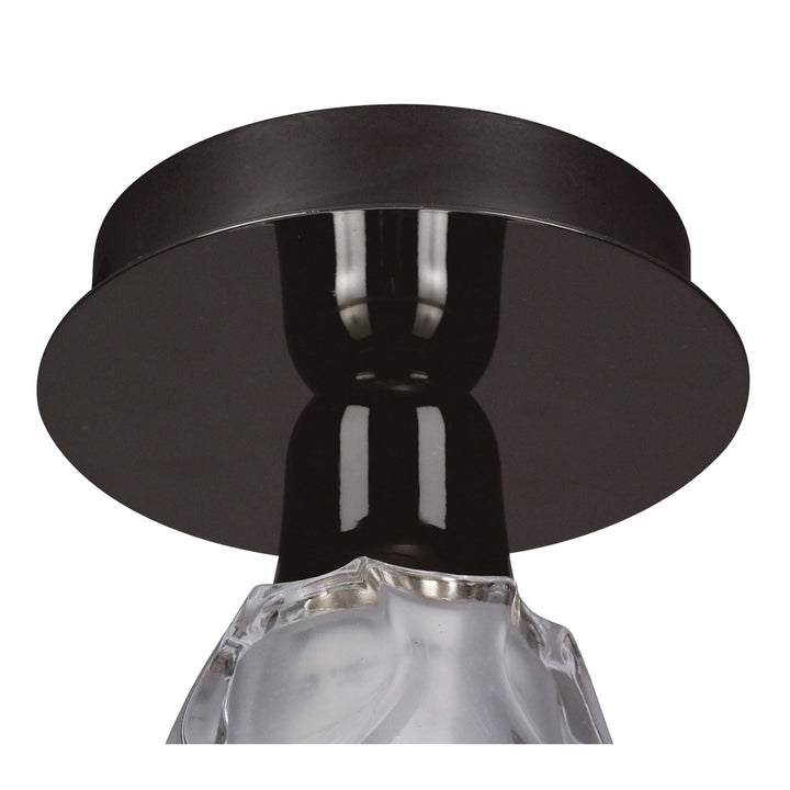 Mantra M8625BC/1 Amel Ceiling 1 Light Black Chrome