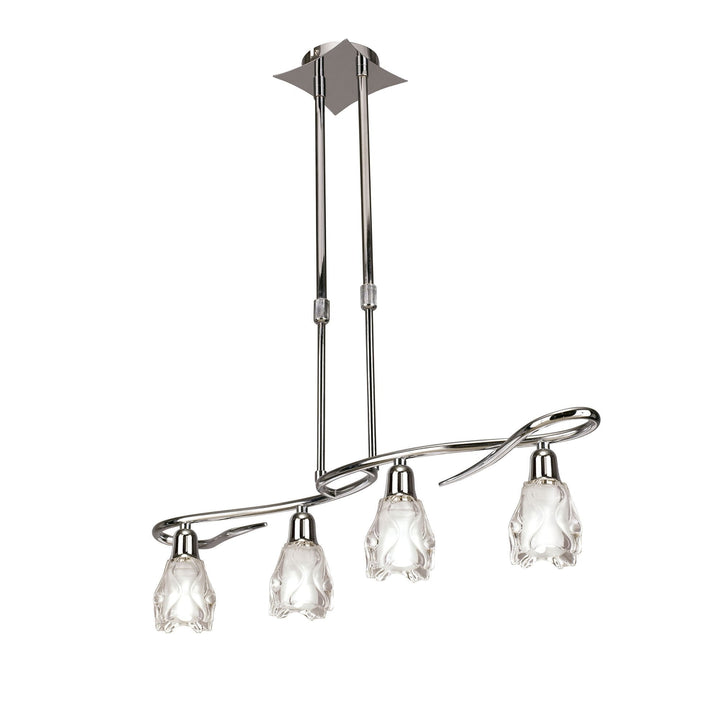 Mantra M8624/1 Amel Telescopic 4 Light Polished Chrome