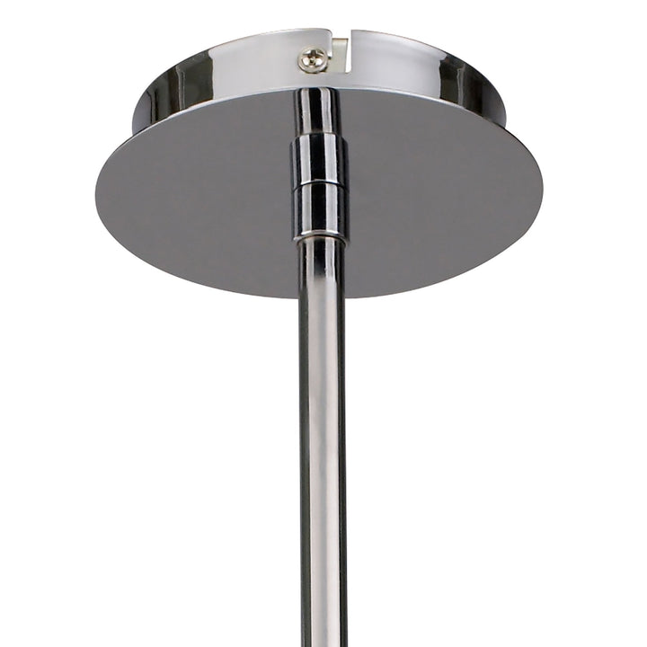 Mantra M8621/1 Amel Telescopic Convertible To Semi Flush 6 Light Polished Chrome