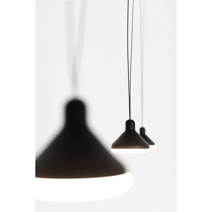 Mantra M7311 Antaras 3 Light Linear Pendant 24W LED Black