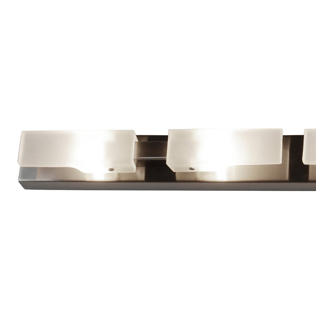 Mantra M37008 Arco Linear Ceiling 6 Light G9 Satin Nickel