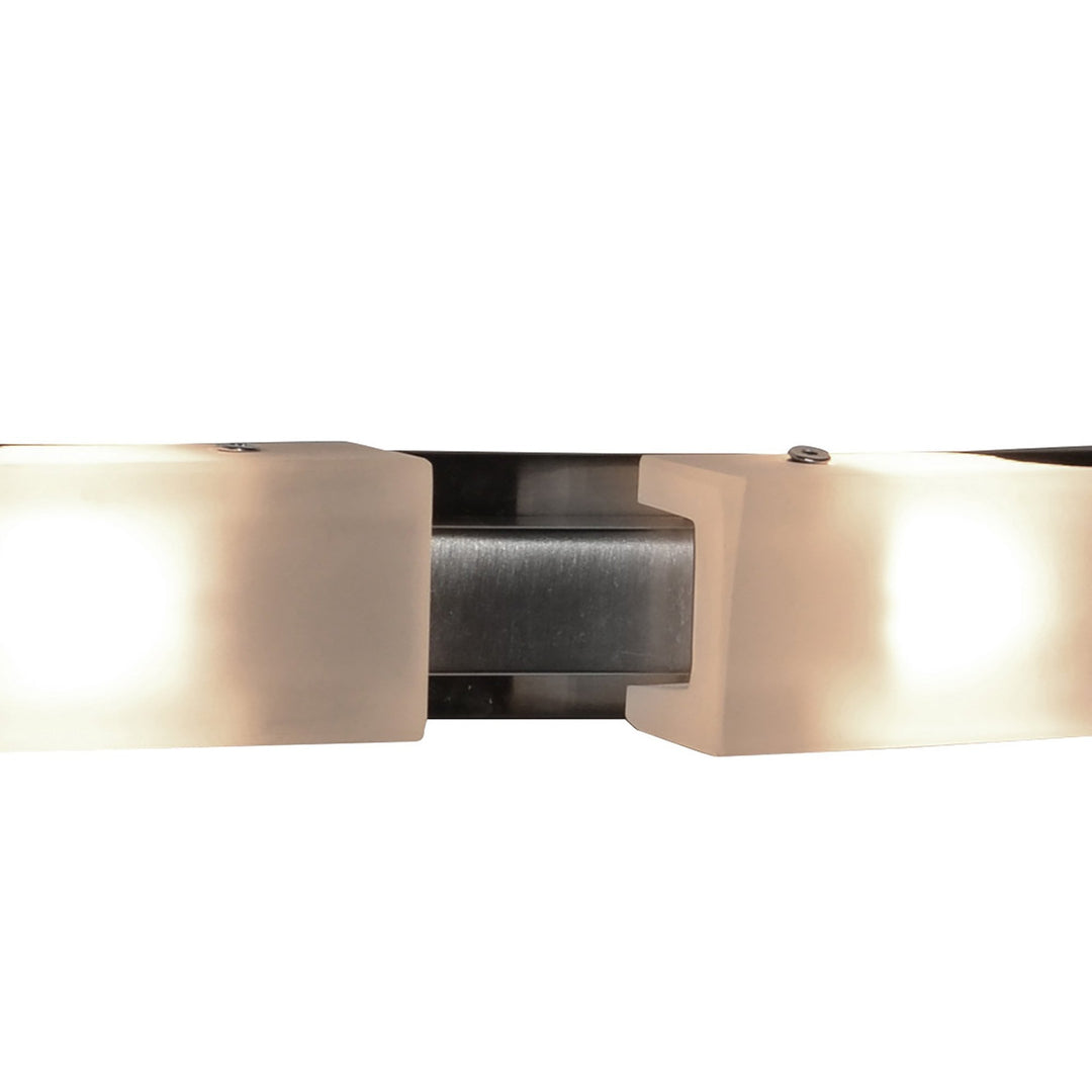 Mantra M37007 Arco Wall 2 Light G9 Satin Nickel