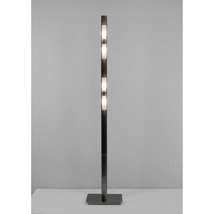 Mantra M37011 Arco 4 Light G9 Floor Lamp Satin Nickel