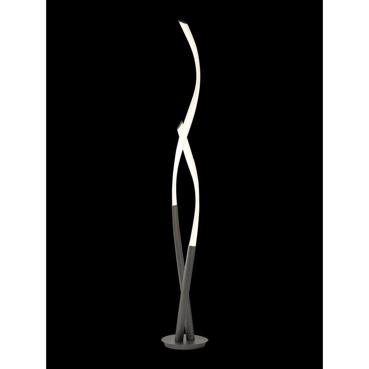 Mantra M6800 Armonia Floor Lamp 30W LED Titanium/Frosted Acrylic