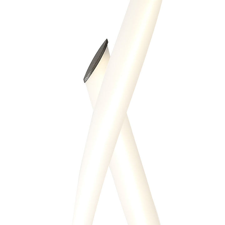 Mantra M6800 Armonia Floor Lamp 30W LED Titanium/Frosted Acrylic