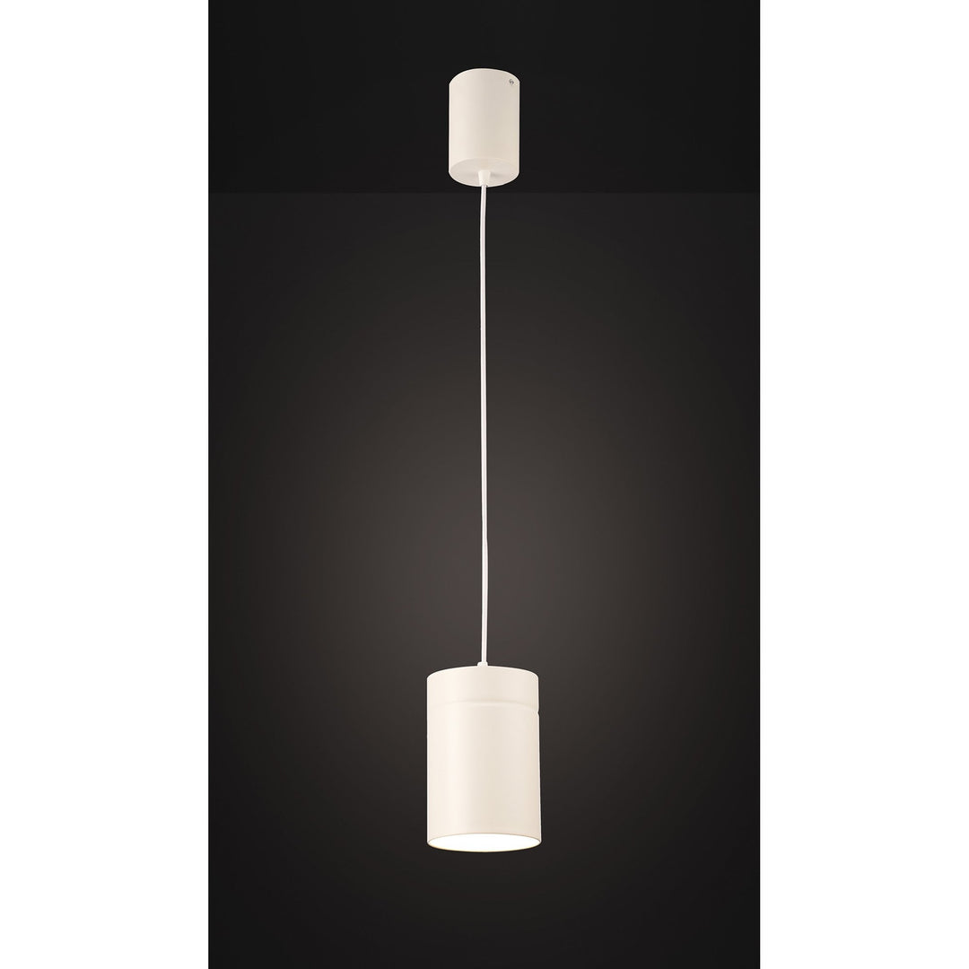 Mantra M5622 Aruba Pendant Large 12cm Round 1 x E27 Matt White