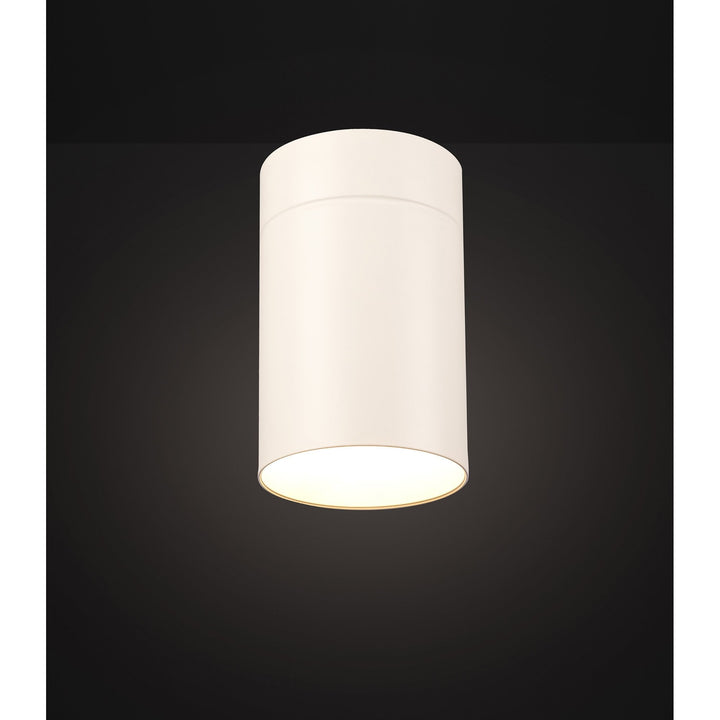 Mantra M5626 Aruba Flush Large 12cm Round 1 x E27 Matt White