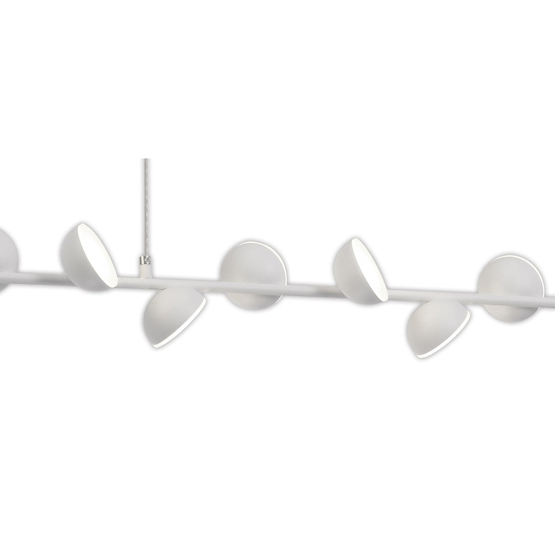 Mantra M6262 Adn 12 Light Linear Pendant 100cm White