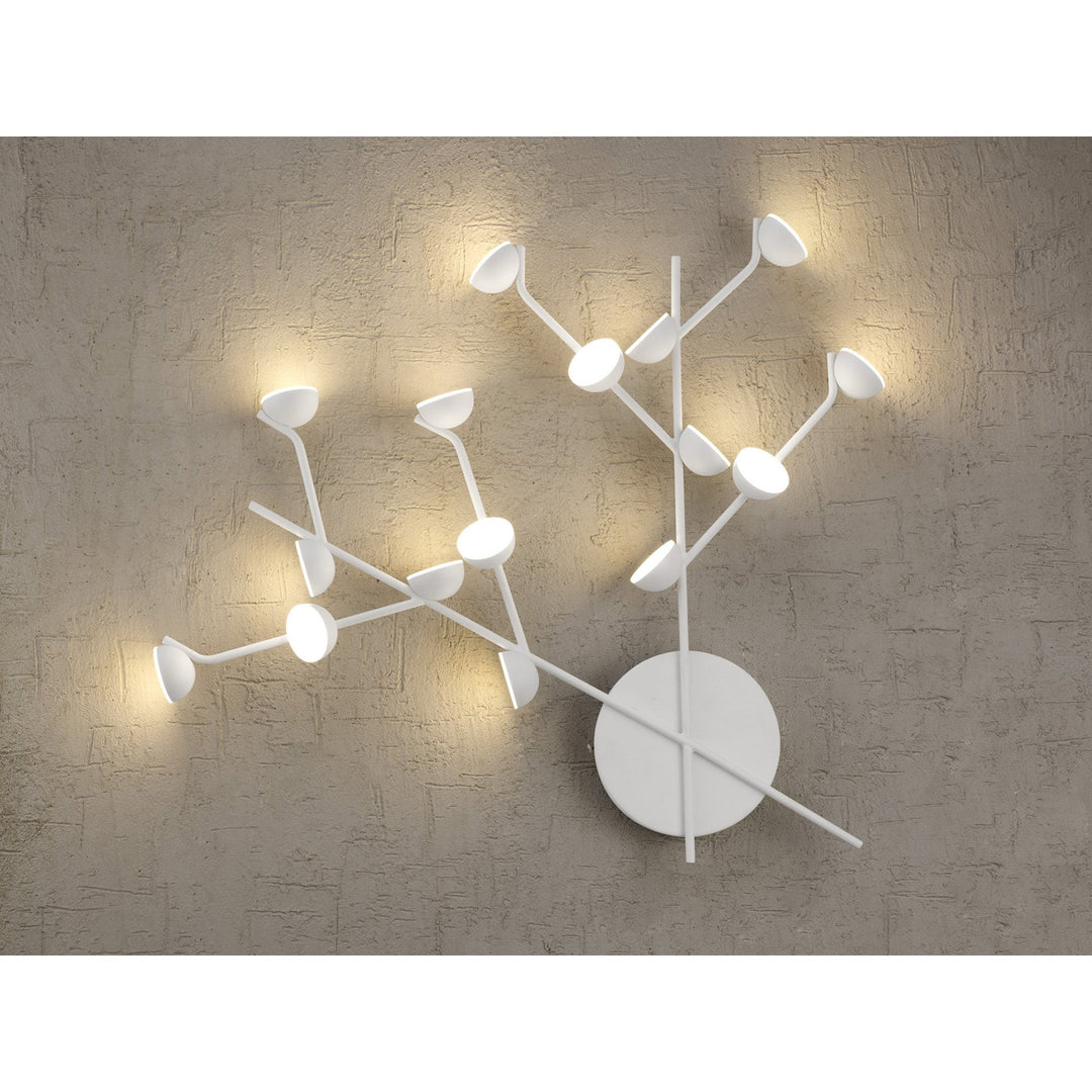 Mantra M6263 Adn 16 Light Wall Lamp White