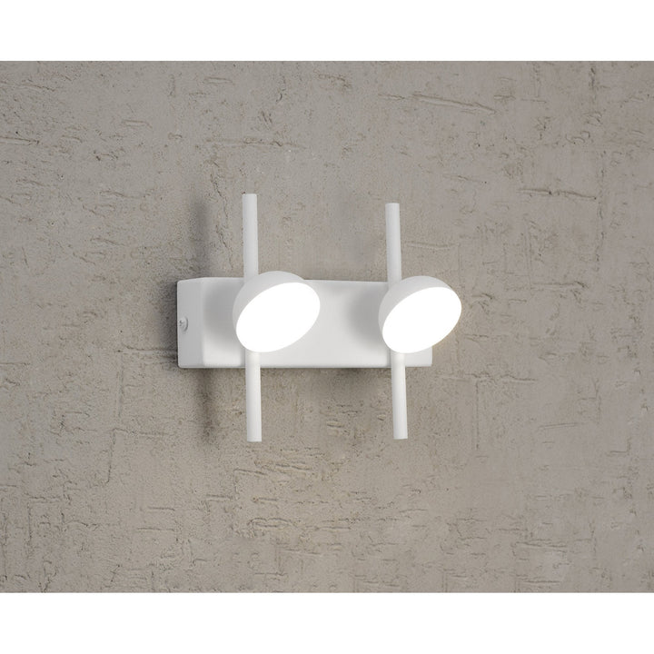 Mantra M6265 Adn 2 Light Wall Lamp White