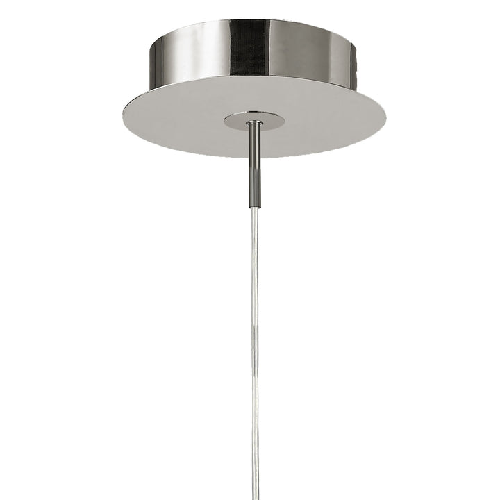 Mantra M5912 Aire LED Pendant 69cm Round Silver