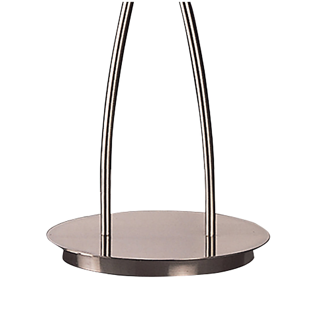 Mantra M0583 Amel Floor Lamp 2 Light G9 Polished Chrome