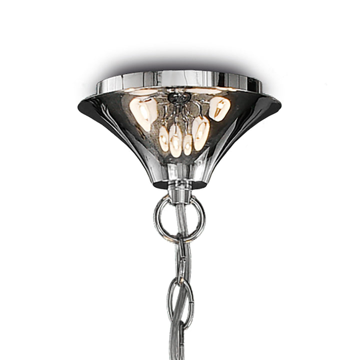 Mantra M6310 Andrea Pendant 100cm Round Polished Chrome