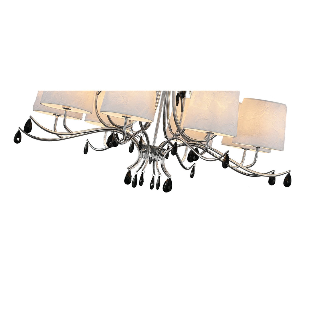 Mantra M6310 Andrea Pendant 100cm Round Polished Chrome