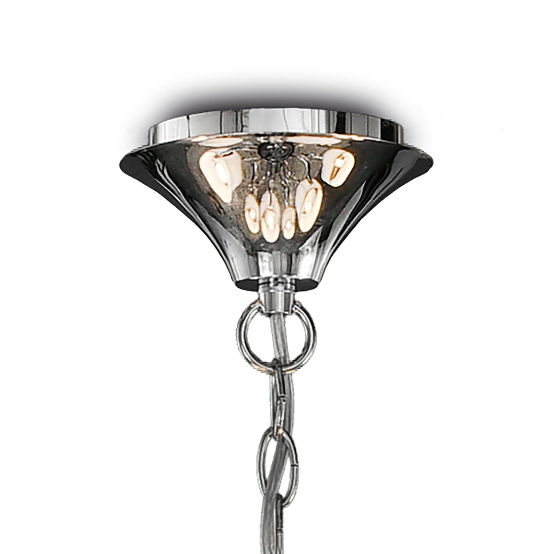 Mantra M6311 Andrea Pendant 88cm Round Polished Chrome