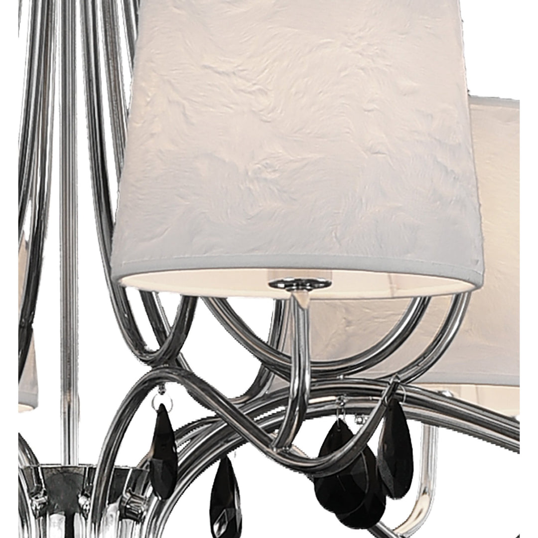 Mantra M6312 Andrea Pendant 100cm Round Polished Chrome