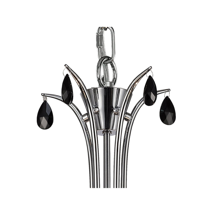 Mantra M6314 Andrea Pendant 81.5cm Round Polished Chrome