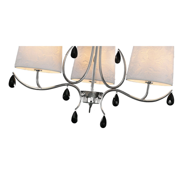 Mantra M6315 Andrea Pendant 67cm Round Polished Chrome