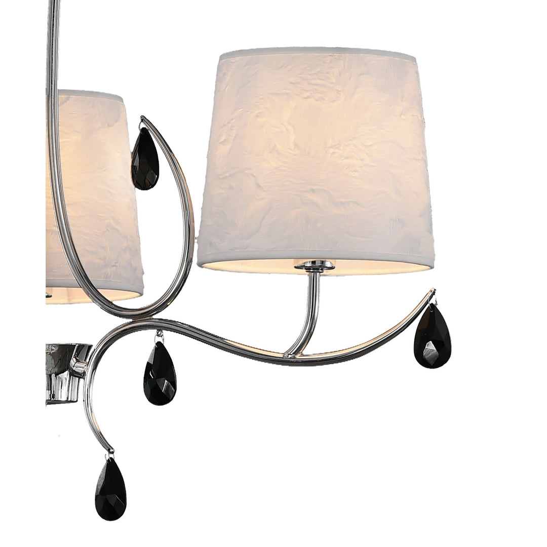 Mantra M6315 Andrea Pendant 67cm Round Polished Chrome