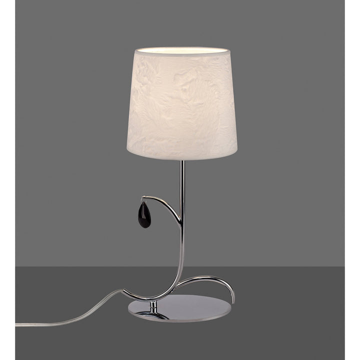 Mantra M6319 Andrea Table Lamp Polished Chrome