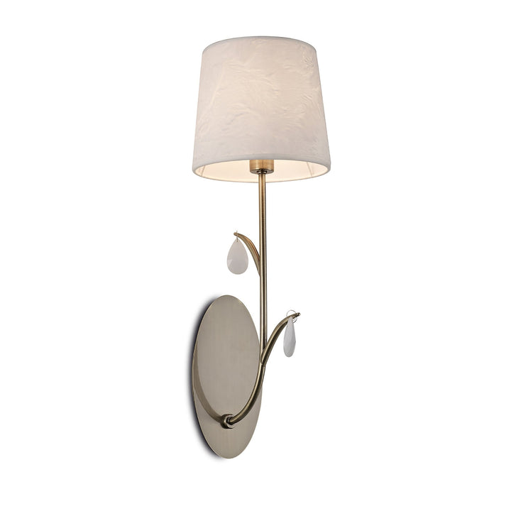 Mantra M6337 Andrea Wall Light Antique Brass