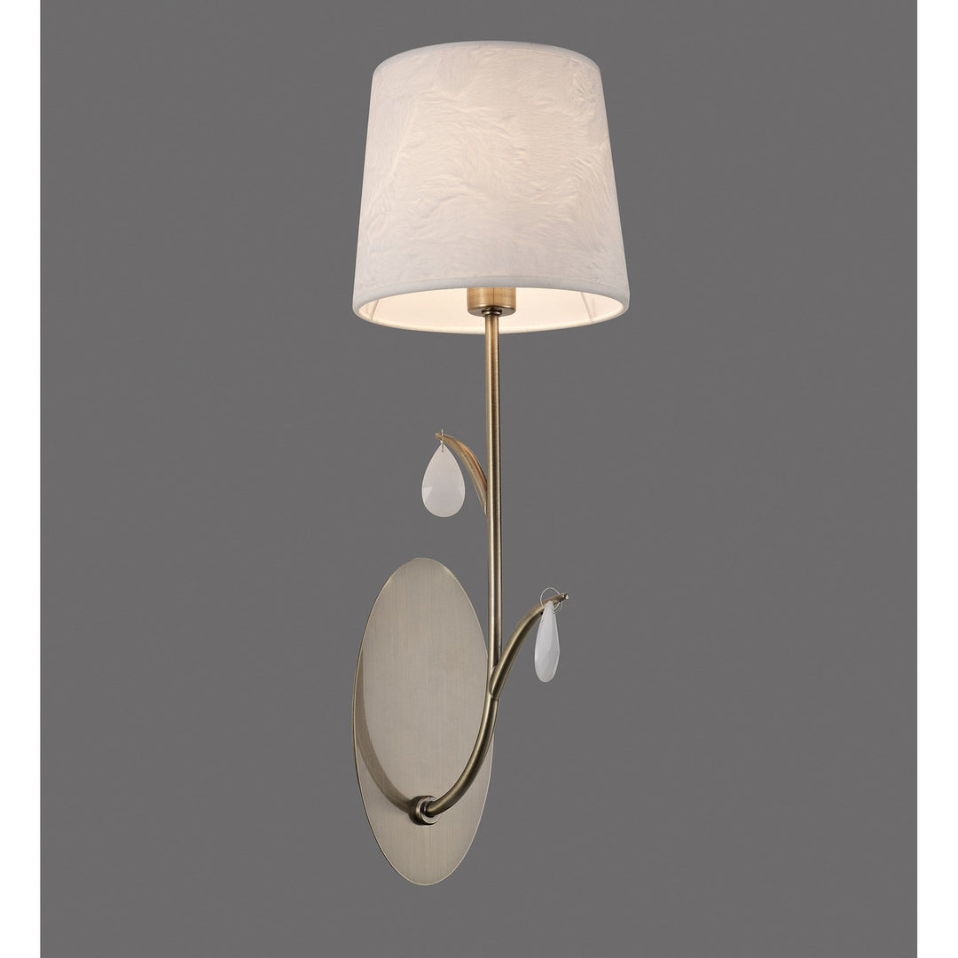 Mantra M6337 Andrea Wall Light Antique Brass