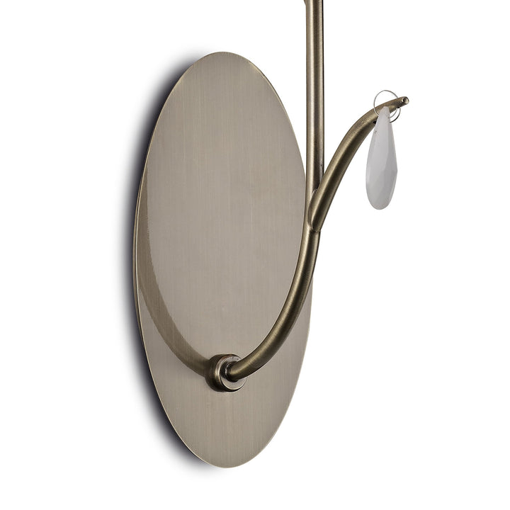 Mantra M6337 Andrea Wall Light Antique Brass