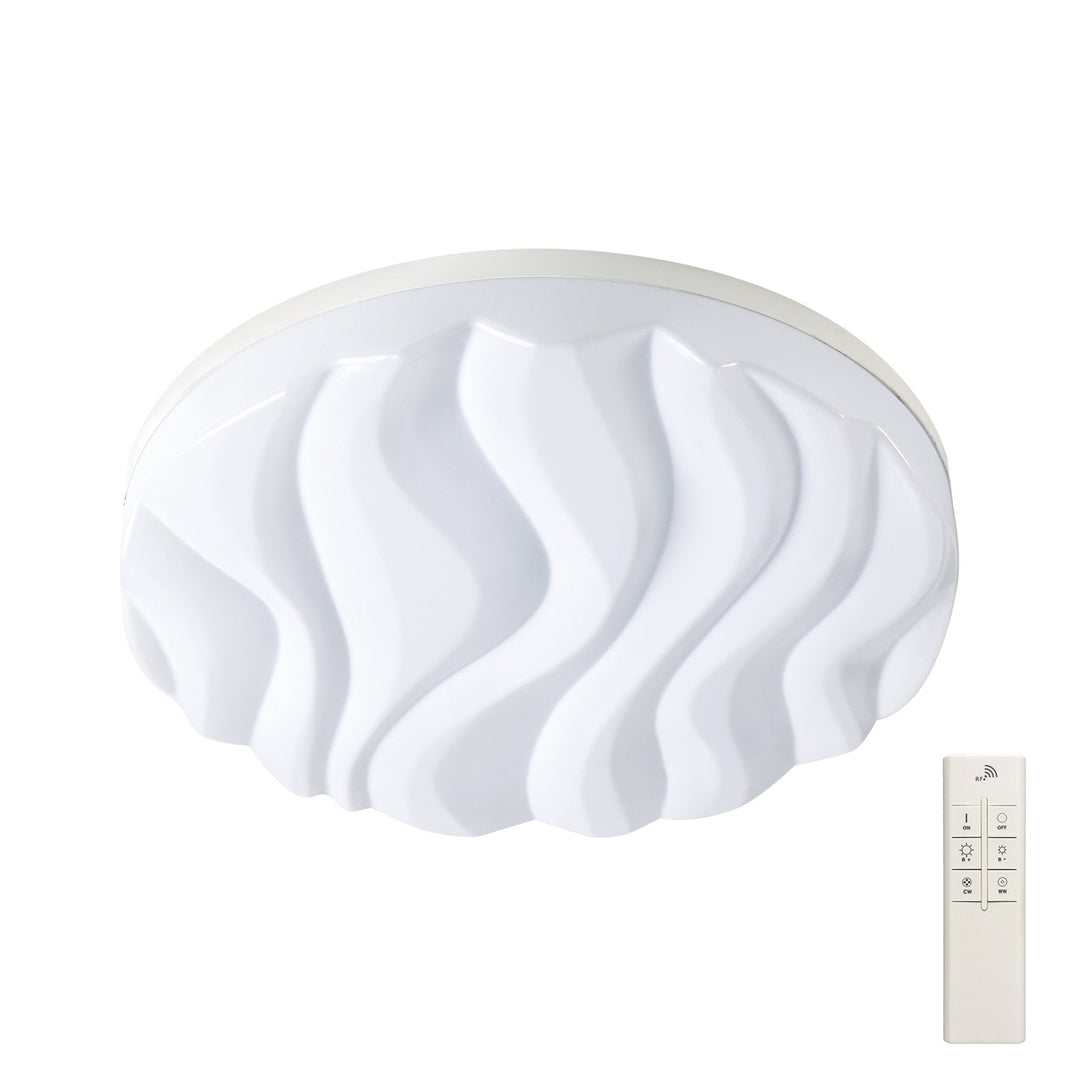 Mantra M5040R Arena Ceiling Light/Wall Light Large Round LED IP44 White