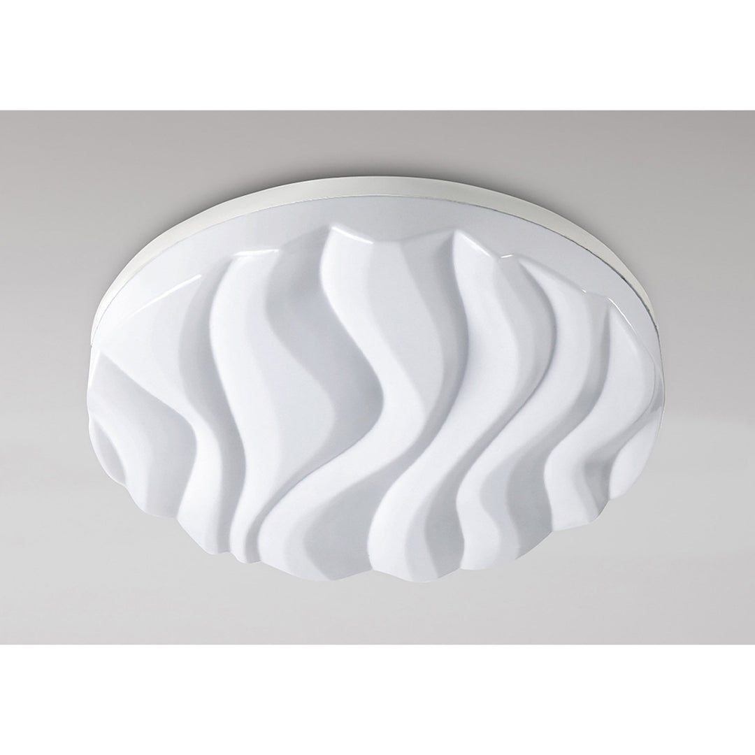 Mantra M5040R Arena Ceiling Light/Wall Light Large Round LED IP44 White