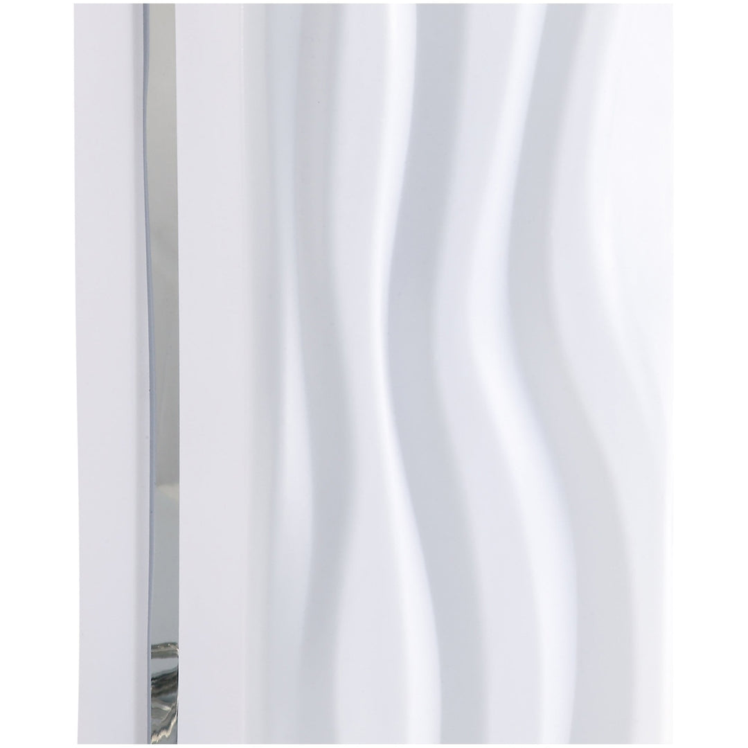 Mantra M5046 Arena Table Lamp LED White Polished Chrome White Acrylic