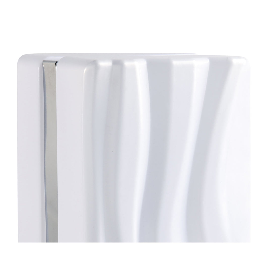 Mantra M5046 Arena Table Lamp LED White Polished Chrome White Acrylic