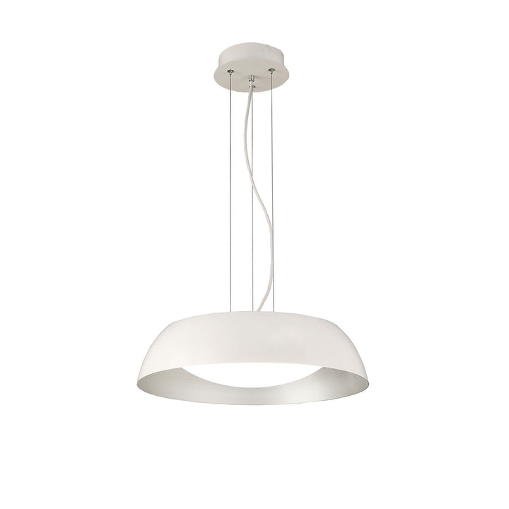 Mantra M4840 Argenta Pendant Small LED Matt White