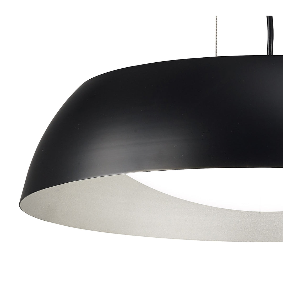 Mantra M4841 Argenta Pendant Small LED Matt Black