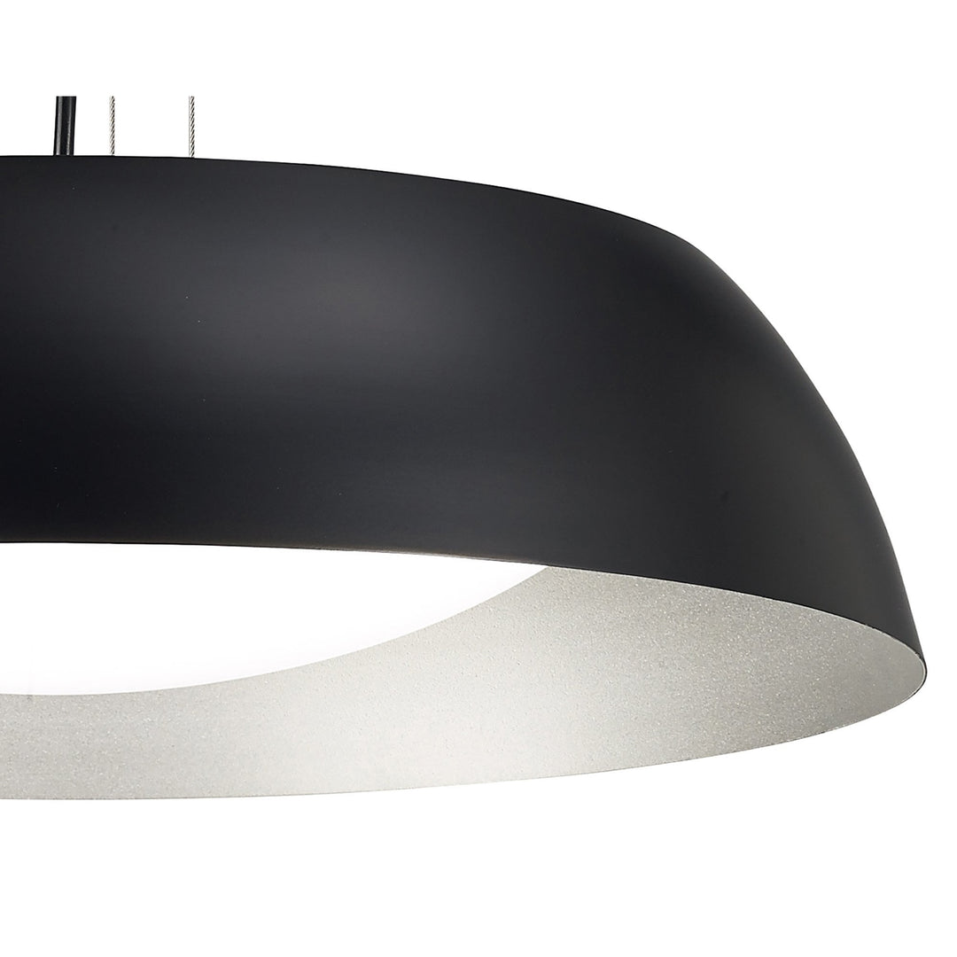 Mantra M4841 Argenta Pendant Small LED Matt Black