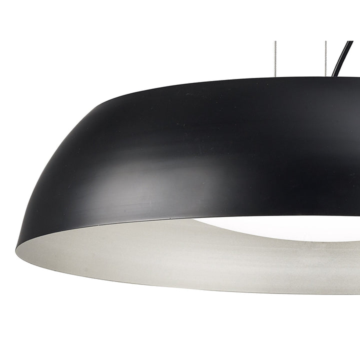 Mantra M4843 Argenta Pendant Large LED Matt Black