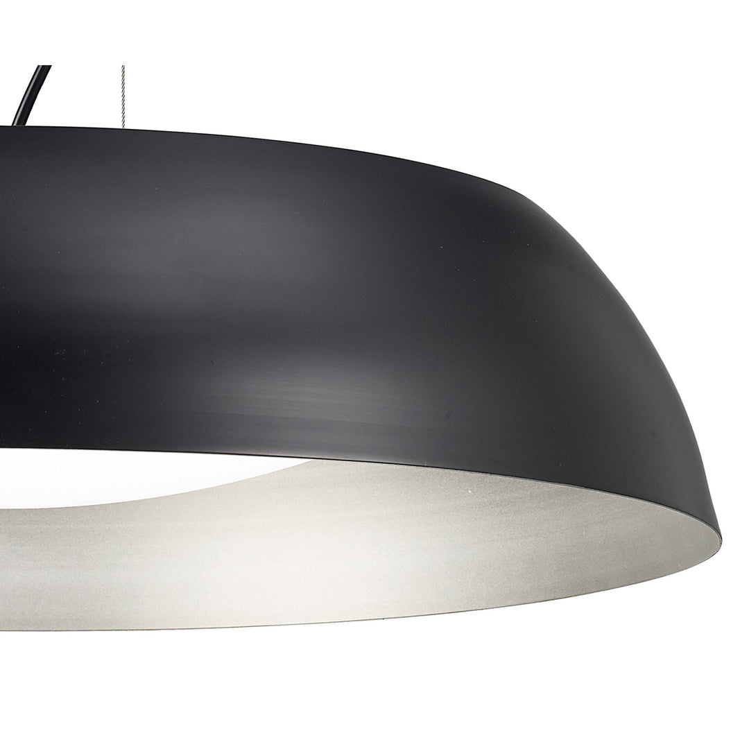 Mantra M4843 Argenta Pendant Large LED Matt Black