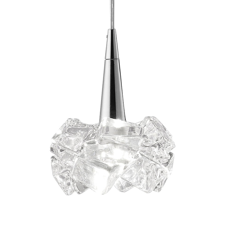 Mantra M3950 Artic Pendant 4 Light Line Polished Chrome