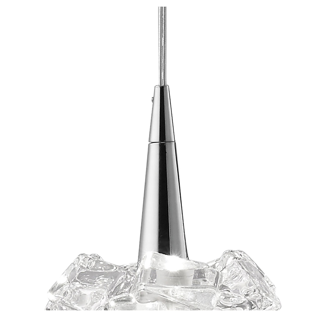 Mantra M3950 Artic Pendant 4 Light Line Polished Chrome