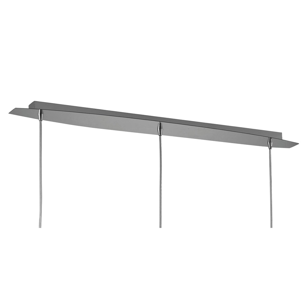 Mantra M3951 Artic Pendant 3 Light Line Small Polished Chrome