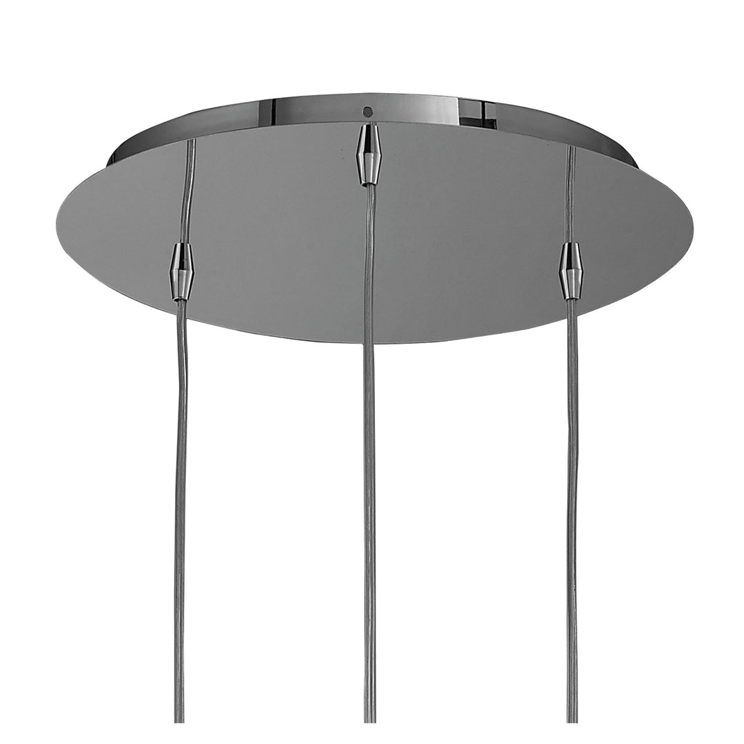 Mantra M3952 Artic Pendant 3 Light Round Polished Chrome