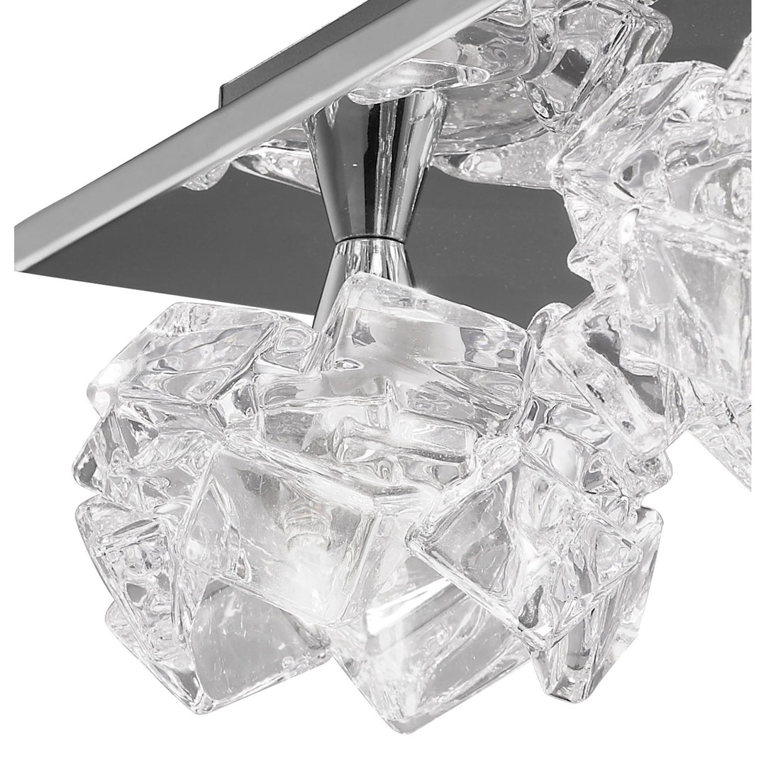 Mantra M3954 Artic Ceiling 4 Light Square Polished Chrome