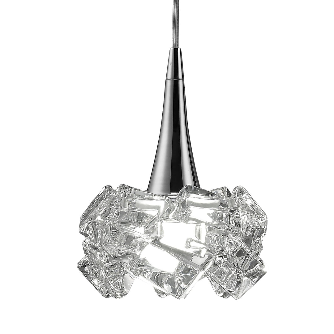 Mantra M3961 Artic Pendant 3 Light Line Large Polished Chrome