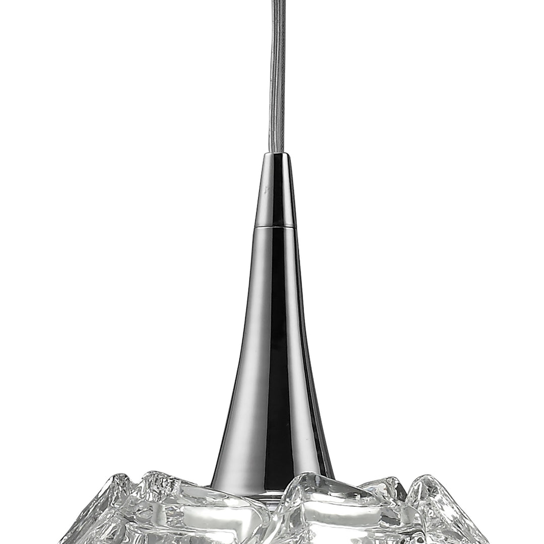 Mantra M3961 Artic Pendant 3 Light Line Large Polished Chrome