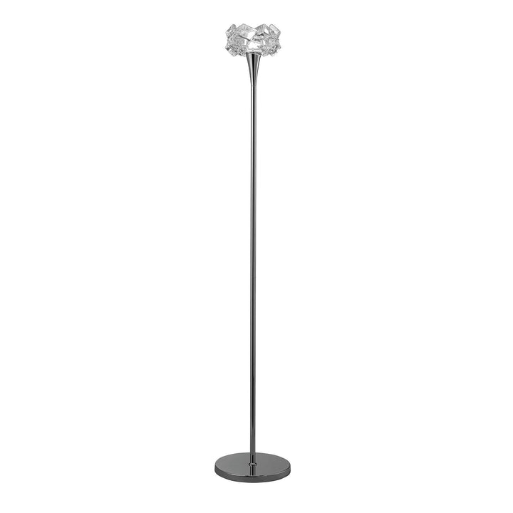 Mantra M3969 Artic Floor Lamp 1 Light Polished Chrome