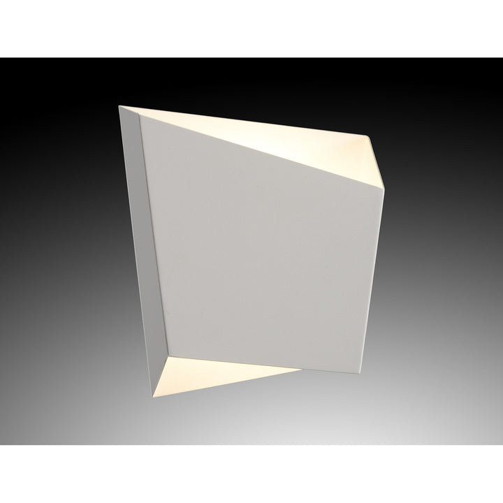 Mantra M6220 Asimetric Wall Light Rhombus White